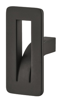 Knob zi.black matt 52x31mm