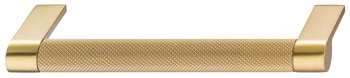 Handle Zi./Alu.gold.brush.174x39mm 39 mm