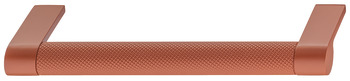 Handle Zi./Alu.rusty cop.red.142x39mm