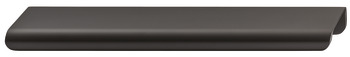 Profile handle alu.mat.black 212x42mm 42 mm