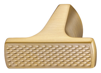 Knob zi.gold.brush.41x26mm