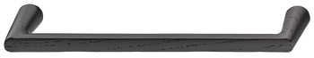 Handle oak black stained 142x32mm 32 mm