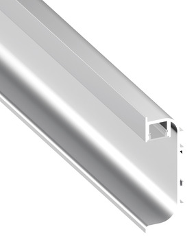 Rec.grip C-profile LED alu.silv. 2500mm 2500 mm