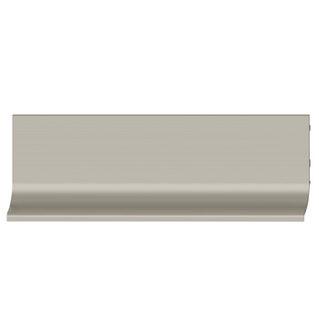 Rec.grip L-profile alu.st.st.col.5000mm