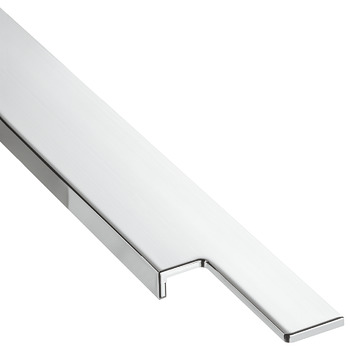 profil tip maner aluminiu crom 295mm