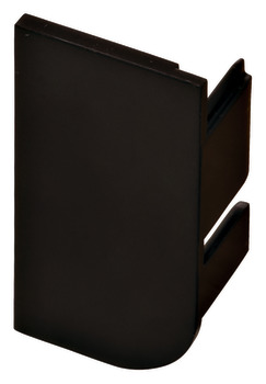 capac pt profil maner,plast.negru,dr. 