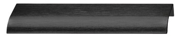 profile handle Alu black 128mm 128 mm
