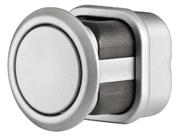 FR KNOB C/C 32 MM ZINC ALU COLOURED
