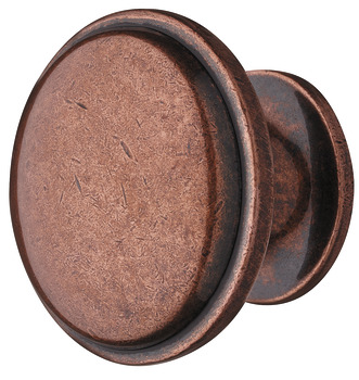 KNOB ZN COPPER M4 36X28MM 28 mm
