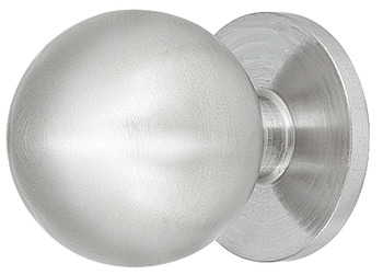 Knob st.st.matt 20x27mm 27 mm