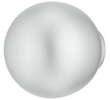 buton al,30 x 31 mm,argintiu mat anod