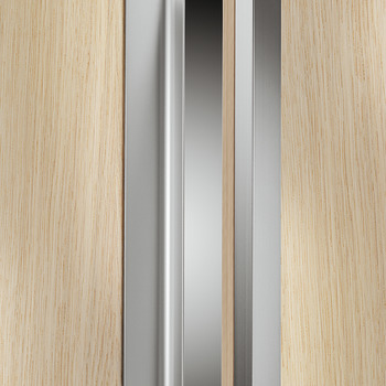 Profil J vertical, alum anodizat, 2.7 m
