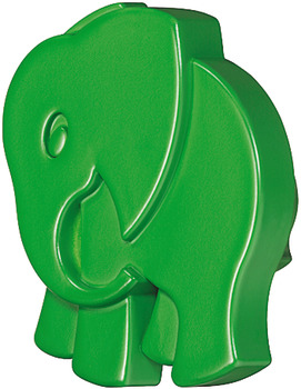 buton gaggi plastic, 52x55x25mm, verde