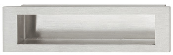 Flush handle stst.matt 84x23mm 23 mm