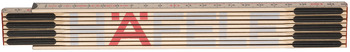 Folding rule natural 2,0m