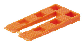 Snap wedge pl.orange 80x40x8mm