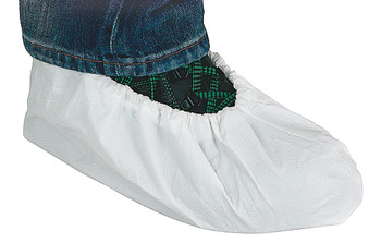 Cover shoe white/blue 
