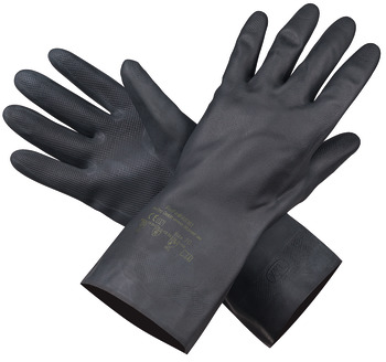 Protective gloves black 