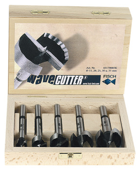 Forst.dril.bit set 5pc.15-35mm