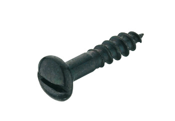 Wood scr.rh st.black 2,5x12mm