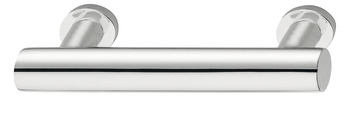 Handle steel chr.pol. 132x26x49mm